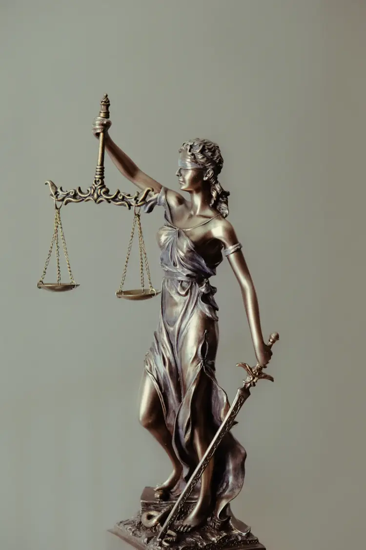 Legal documents and gavel representing music copyright enforcement